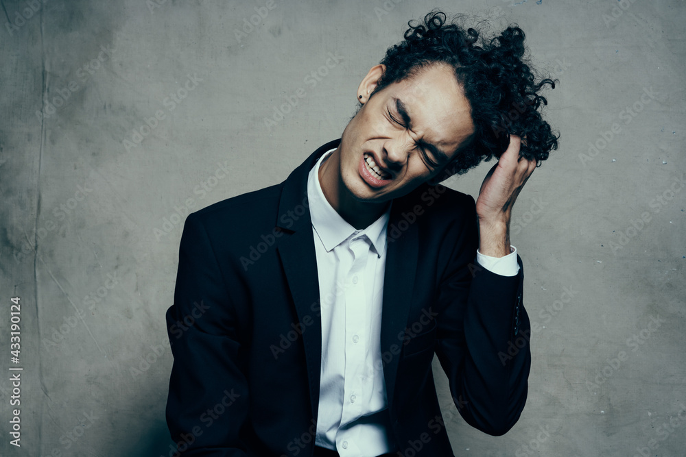 guy with curly hair blazers fashion modern style business guy with curly hair blazers fashion modern style business