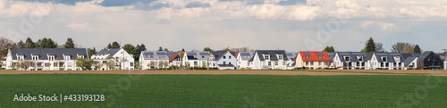 Moderne Wohnsiedlung im Frankfurter Norden