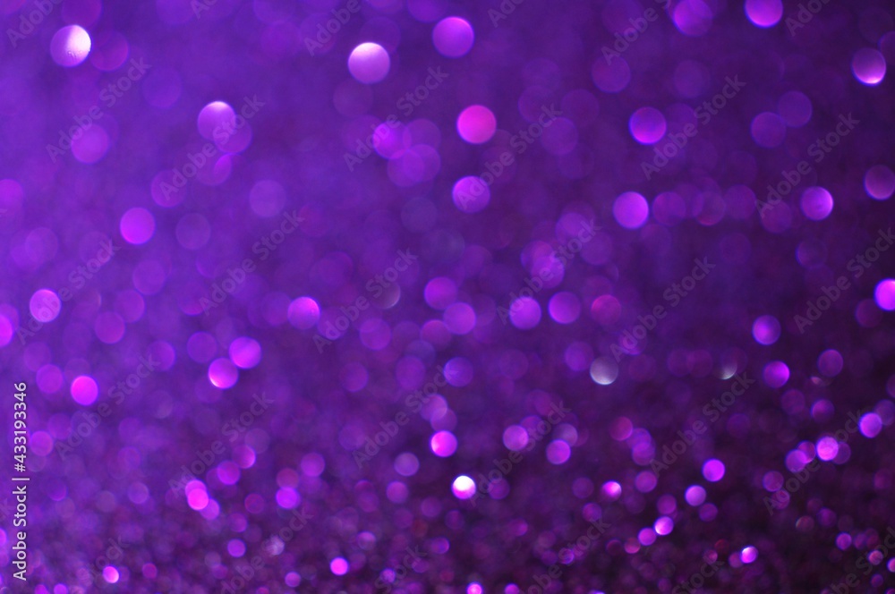 Beautiful purple bokeh on a blurred background Beautiful purple bokeh on a blurred background