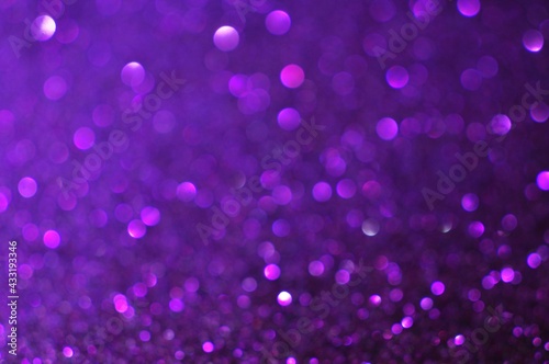 Beautiful purple bokeh on a blurred background