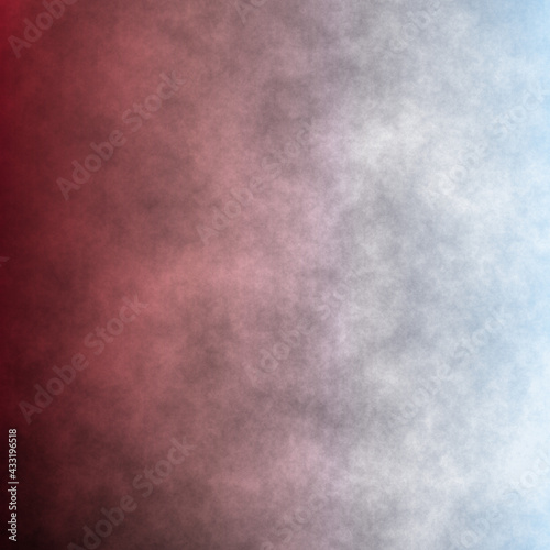 Gradient color blue and red paper. Sky and cloud background.