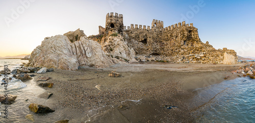 Mamure Castle view in Anamur Town photo