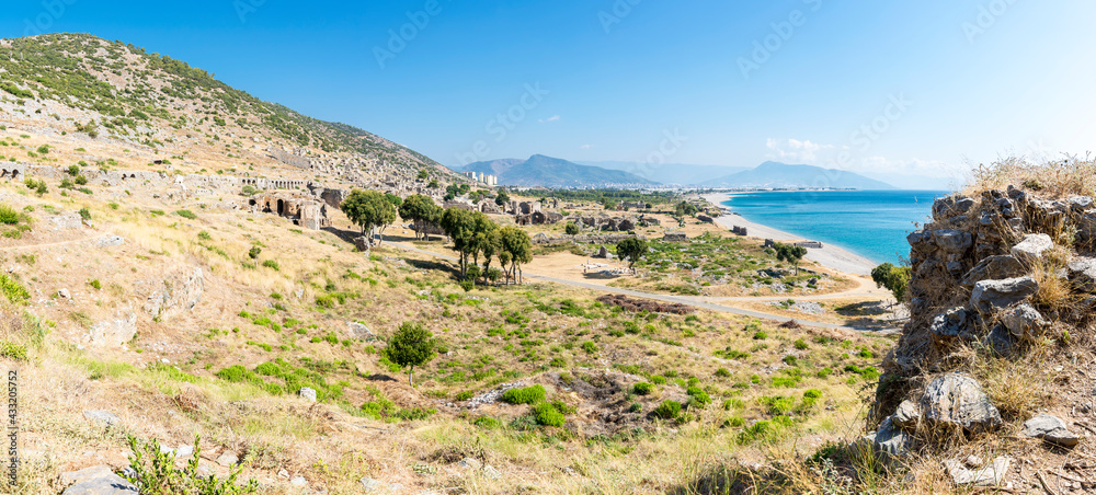 Anemurium Ancient City in Anamur Anemurium Ancient City in Anamur