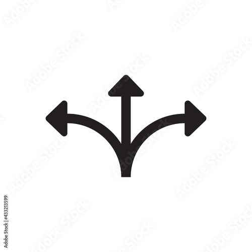 Slika na platnu Arrows Directions Icon