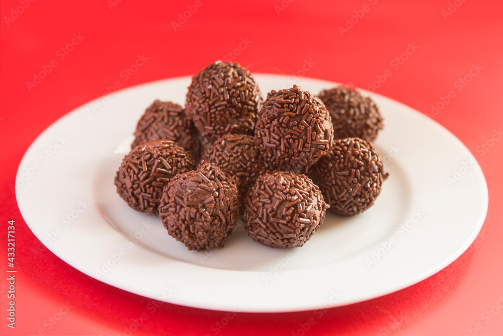 The chocolate truffle is a sweet with an appearance and taste similar to the bonbon The chocolate truffle is a sweet with an appearance and taste similar to the bonbon