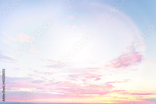 sunrise sky watercolor gradient colors  beautiful abstract nature wallpaper
