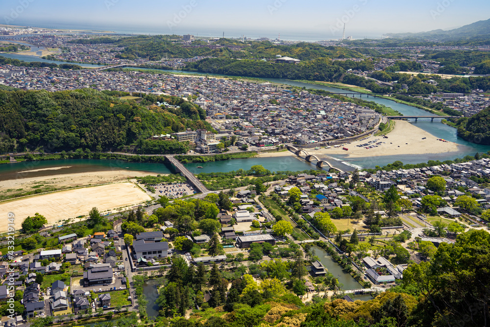 city aerial view