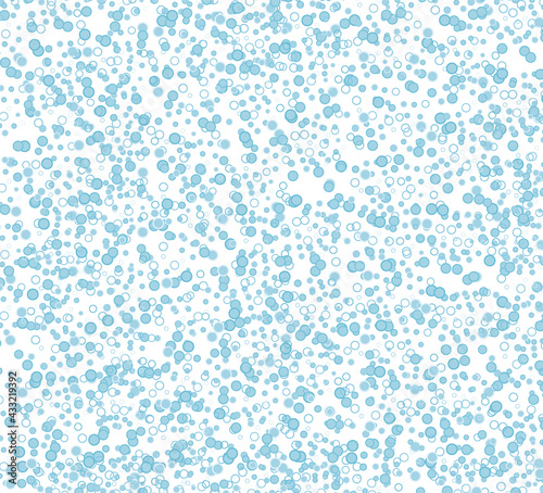 Water bubbles background, vector illustration
