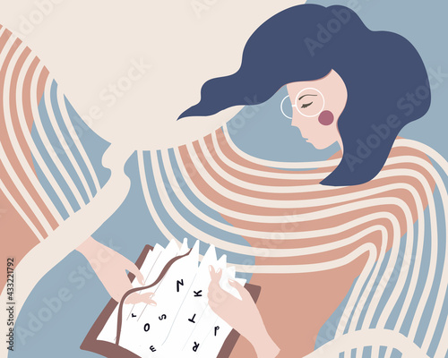 258-vector-illustration-girl-reading-book