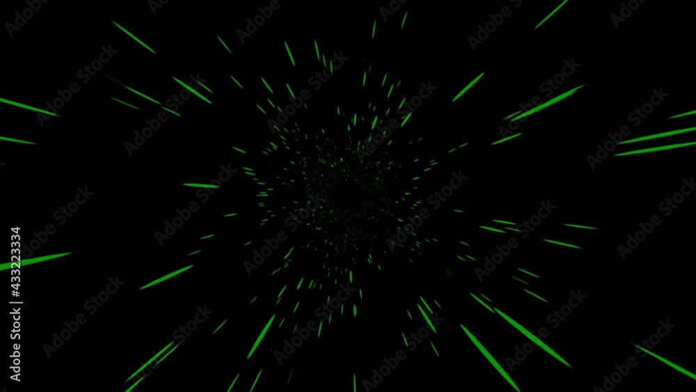 Fast light speed journey in space, hyperspace jump Fast light speed journey in space, hyperspace jump