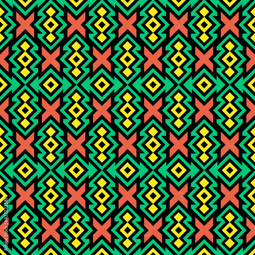 Traditional African pattern