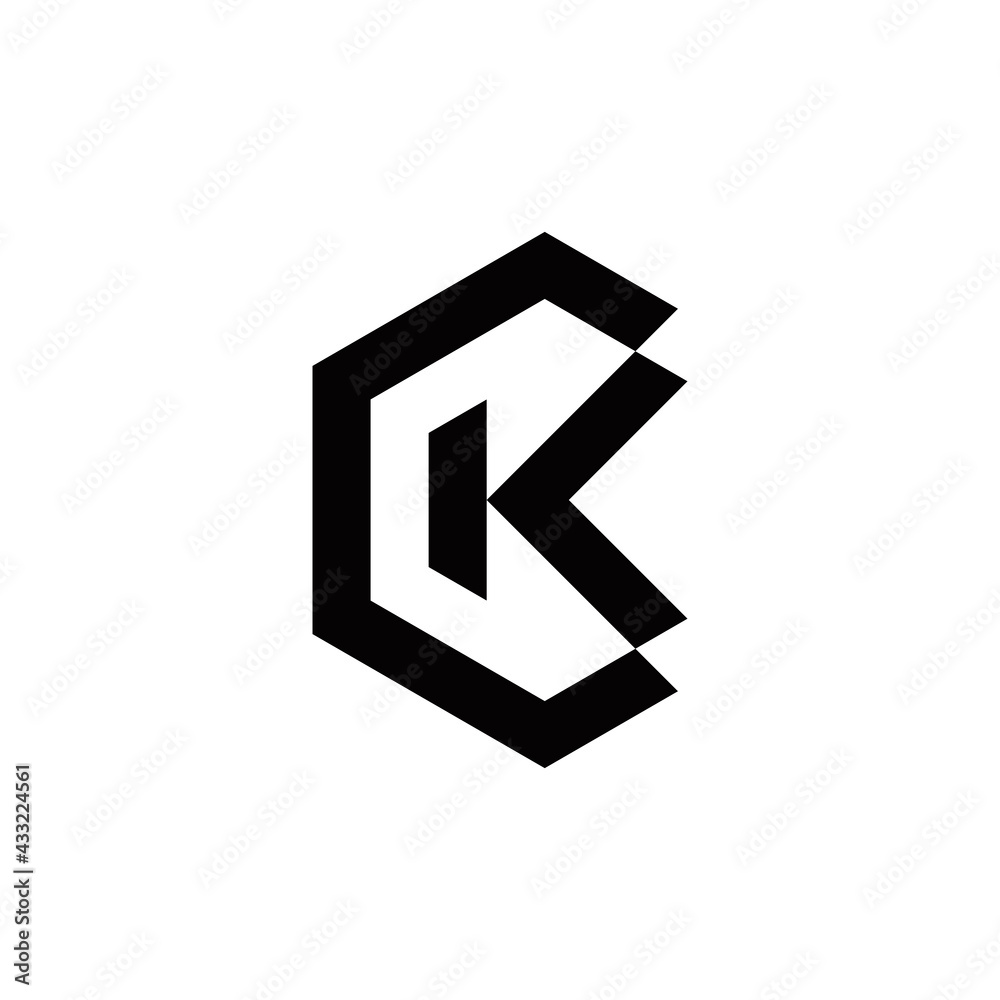 c k ck kc initial logo design vector template c k ck kc initial logo design vector template