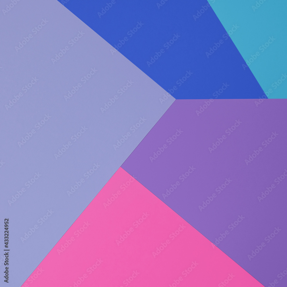 Multicolored background in the form of geometric shapes