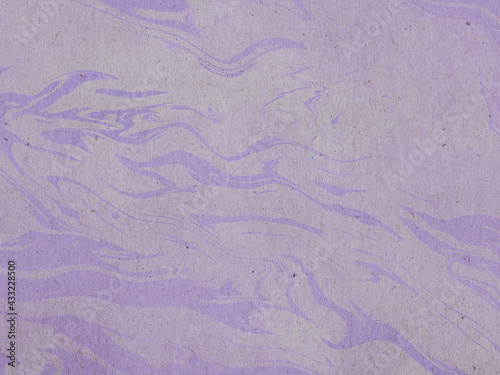 Kraft cardboard texture with subtle pastel swirls. Watercolor technique carrageenan and watercolor marbles. Best for eco projekt, poster or bussinesscard. © ~ LENA BUKOVSKY ~