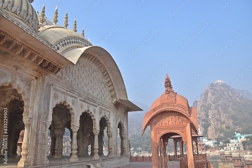 Fototapeta premium ancient city,Alwar,rajasthan,india