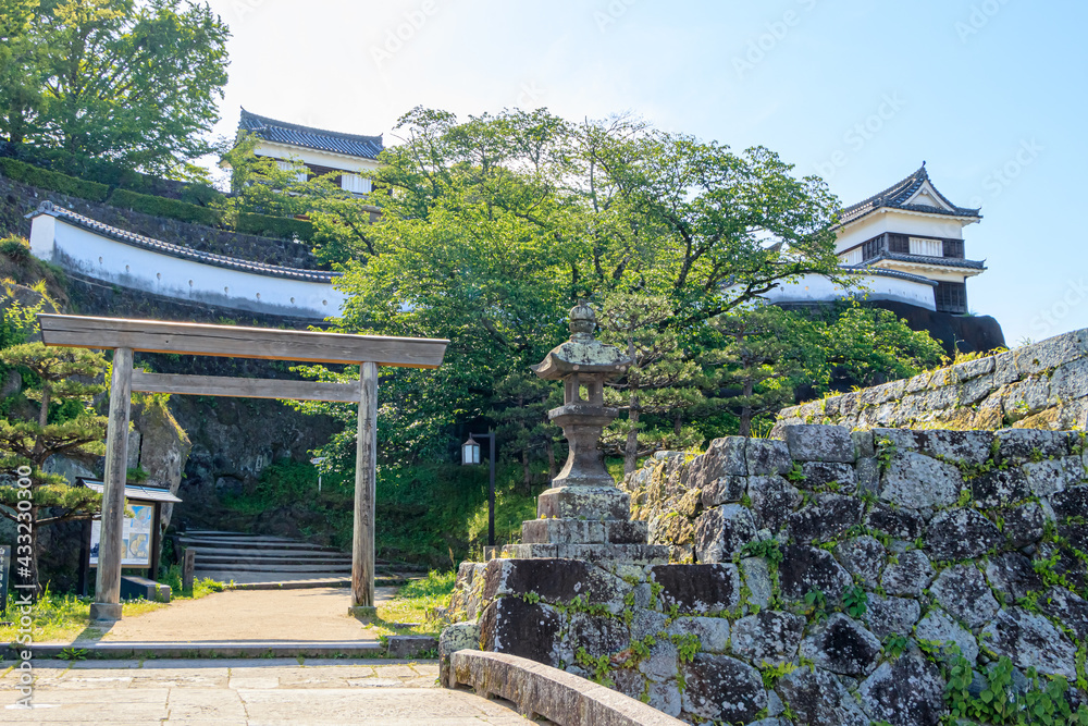 Obraz premium 臼杵城跡 大分県臼杵市 Usuki Castle Ruins Ooita-ken Usuki city