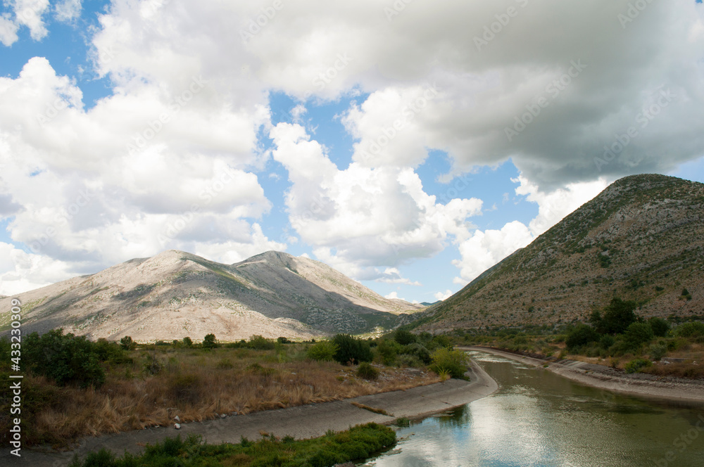Water and Mountains in South of Bosnia and Herzegovina Water and Mountains in South of Bosnia and Herzegovina