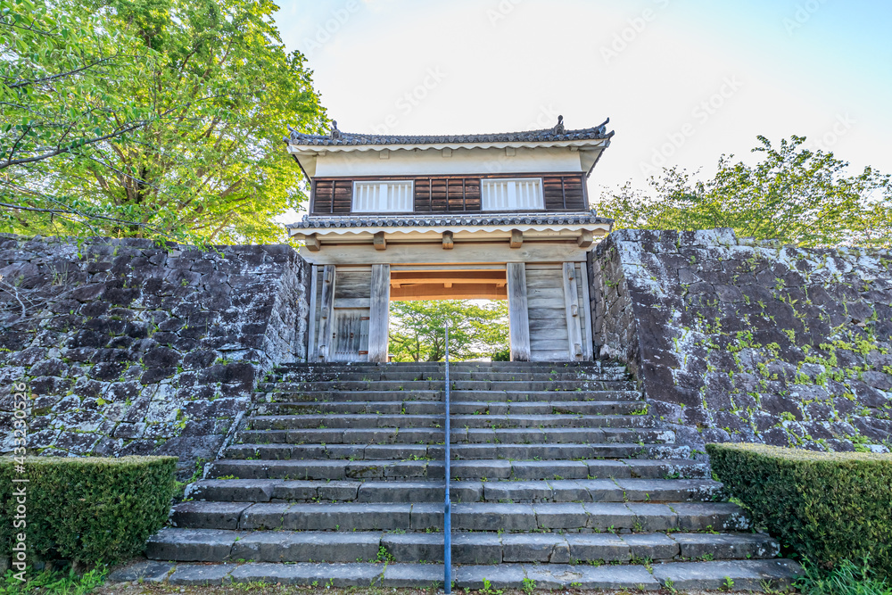 臼杵城跡 大門櫓 大分県臼杵市 Usuki Castle Ruins Oomon yagura Ooita-ken Usuki city 臼杵城跡 大門櫓 大分県臼杵市 Usuki Castle Ruins Oomon yagura Ooita-ken Usuki city