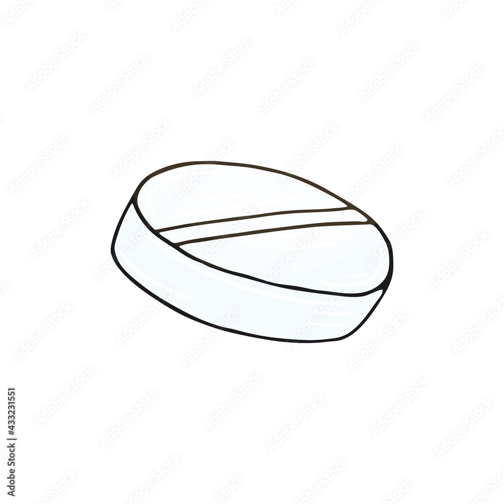Vector icon in hand draw style. Image isolated on white background Vector icon in hand draw style. Image isolated on white background