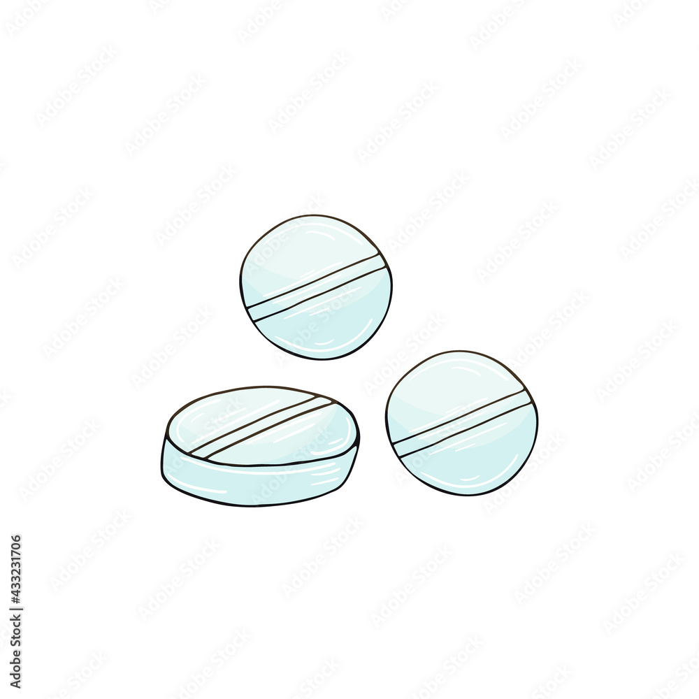Vector icon in hand draw style. Image isolated on white background Vector icon in hand draw style. Image isolated on white background