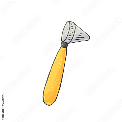Vector icon in hand draw style. Image isolated on white background