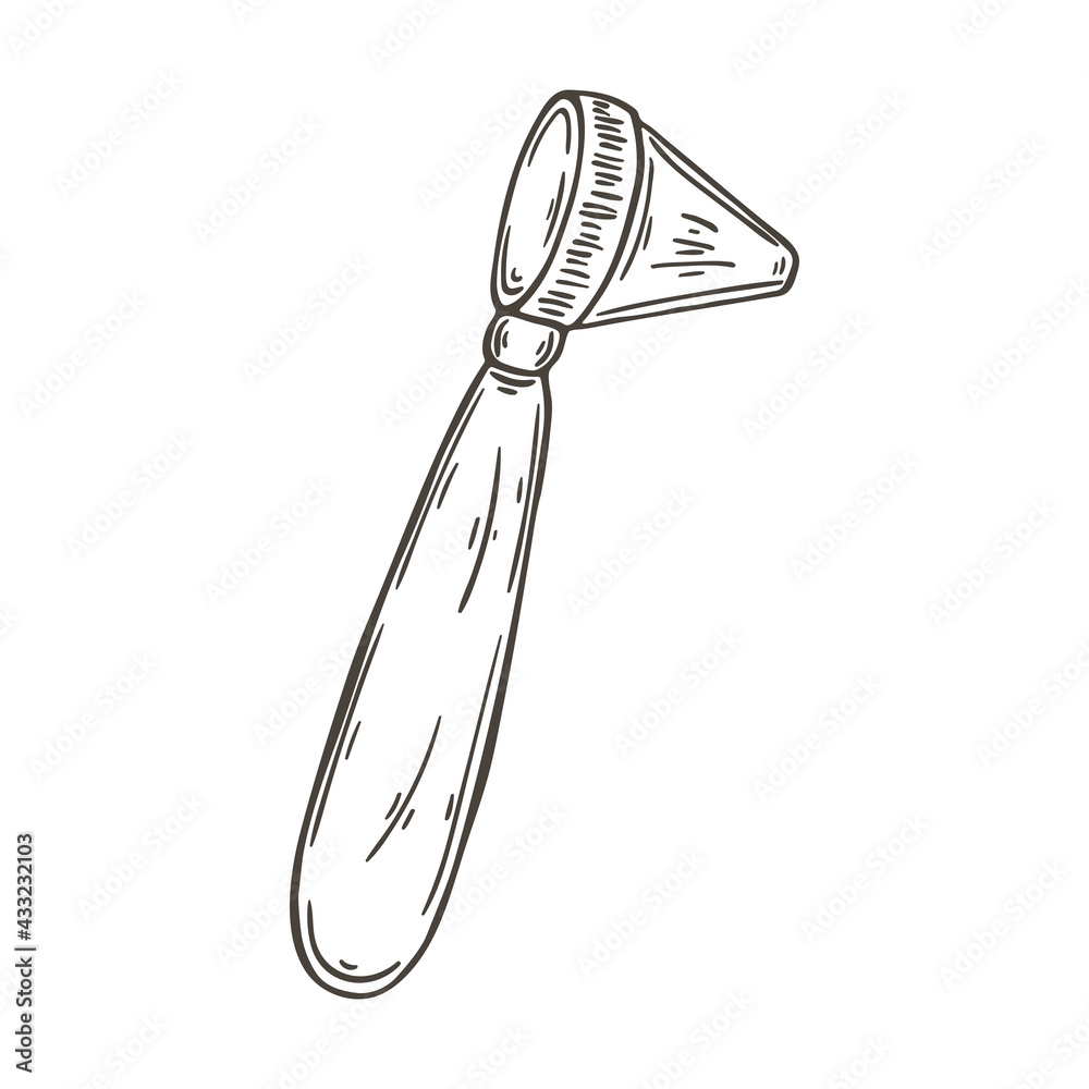Vector icon in hand draw style. Image isolated on white background Vector icon in hand draw style. Image isolated on white background