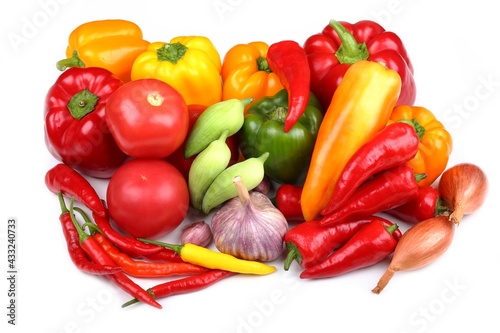 Colorful peppers.
