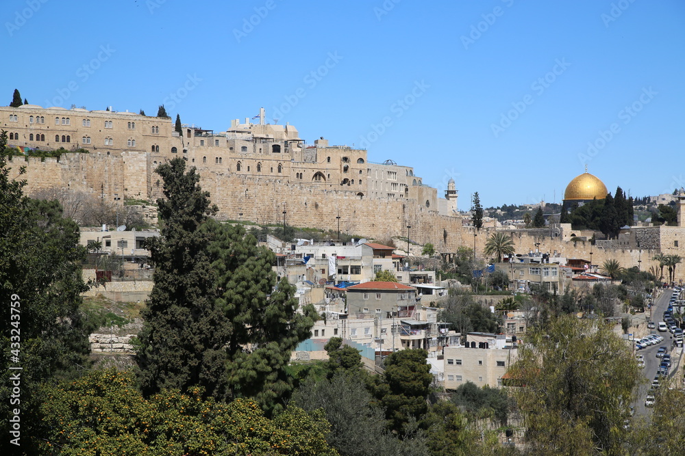 View of the city of Jerusalem
