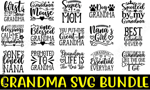 grandma svg bundle