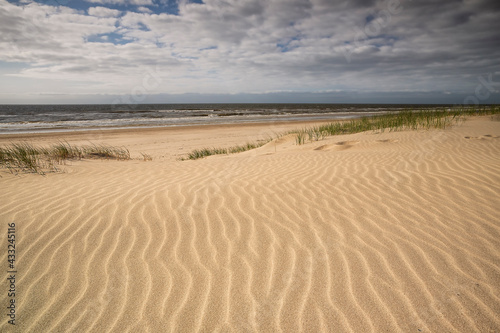sandy beach at North sea
