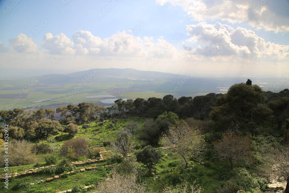 Landscape view from the Transfiguration Hill