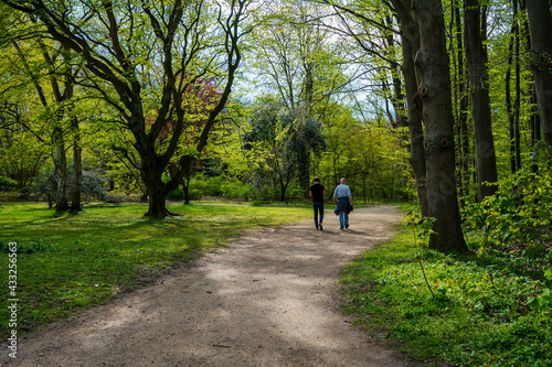 Der Diederichsenpark in Kiel eine Parkanlage im Frühjahr © penofoto.de