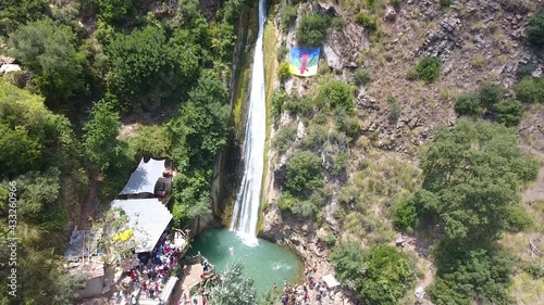 Cascade de kefrida, Bejaia Alger photo