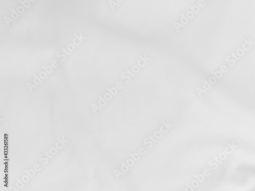 White cloth texture There are stripes of fibers of the fabric, gray-white tone. Use this for wallpaper or background image. There is a blank space for text.