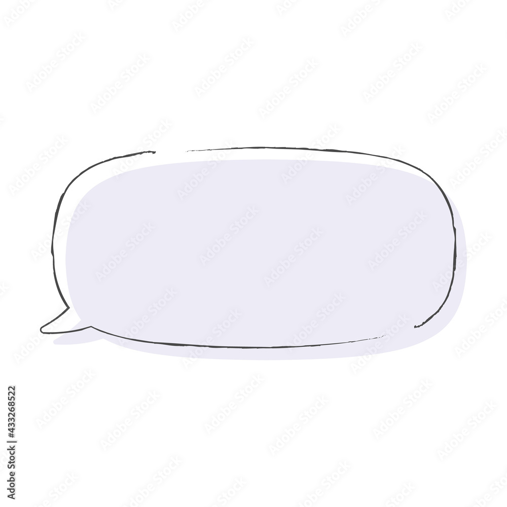 吹き出しイラスト、アイコン(手描きボールペン風、ずらし背景、カラフル) 吹き出しイラスト、アイコン(手描きボールペン風、ずらし背景、カラフル)