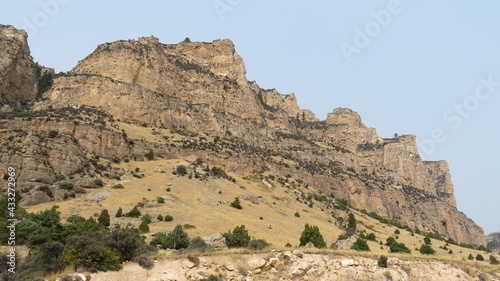 Wyoming Tensleep Canyon Roadside Views 