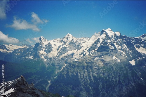 Swiss mountain side early 2000s.