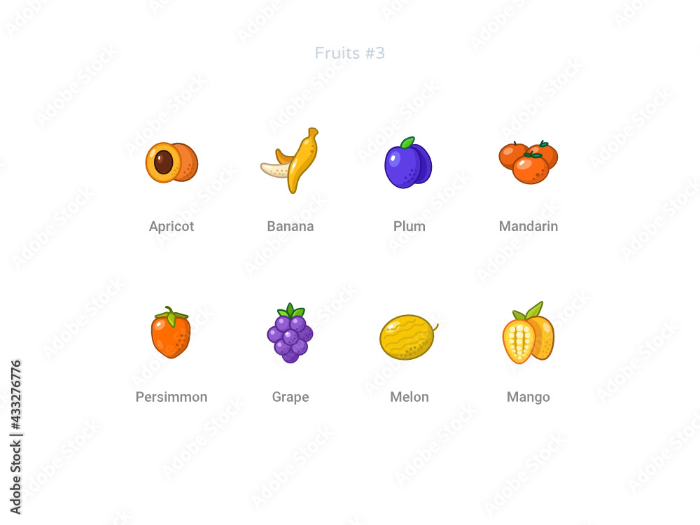 Fruit icons #3