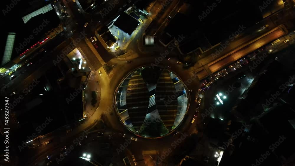 zenital drone shot in zenital drone shot in