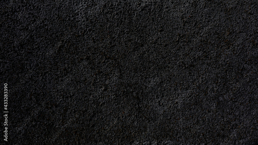 Fototapeta premium Dark rough plaster texture background image