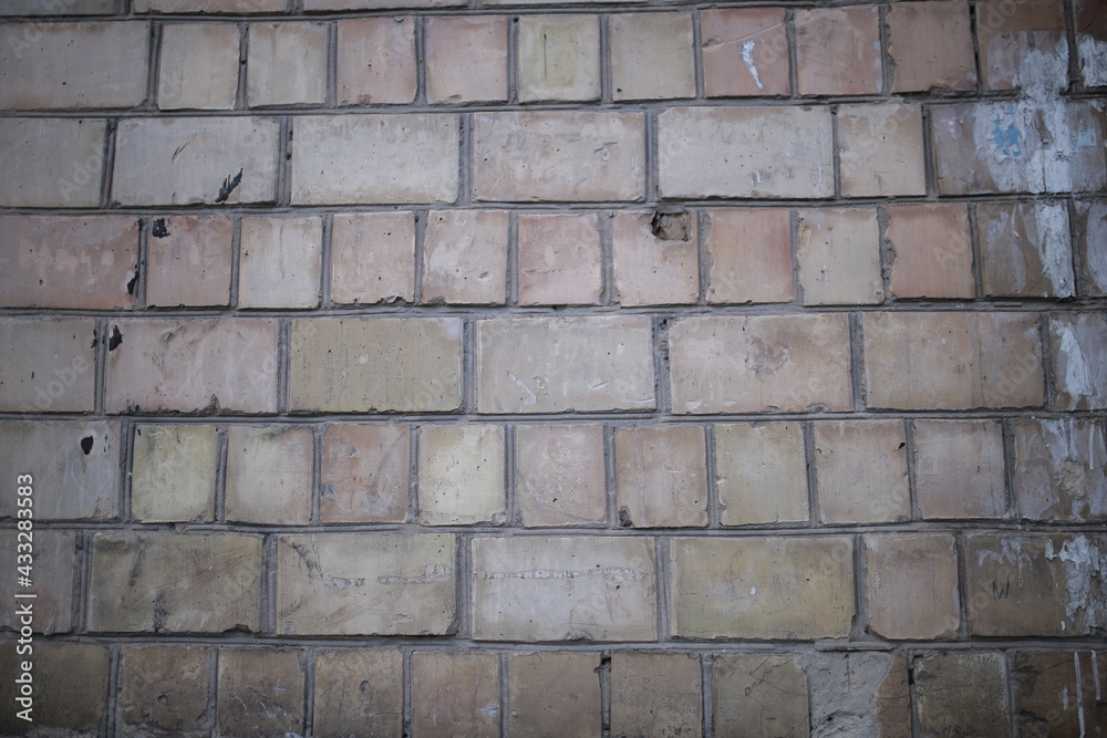 light brick wall close up. texture of light brickwork. light brick wall close up. texture of light brickwork.