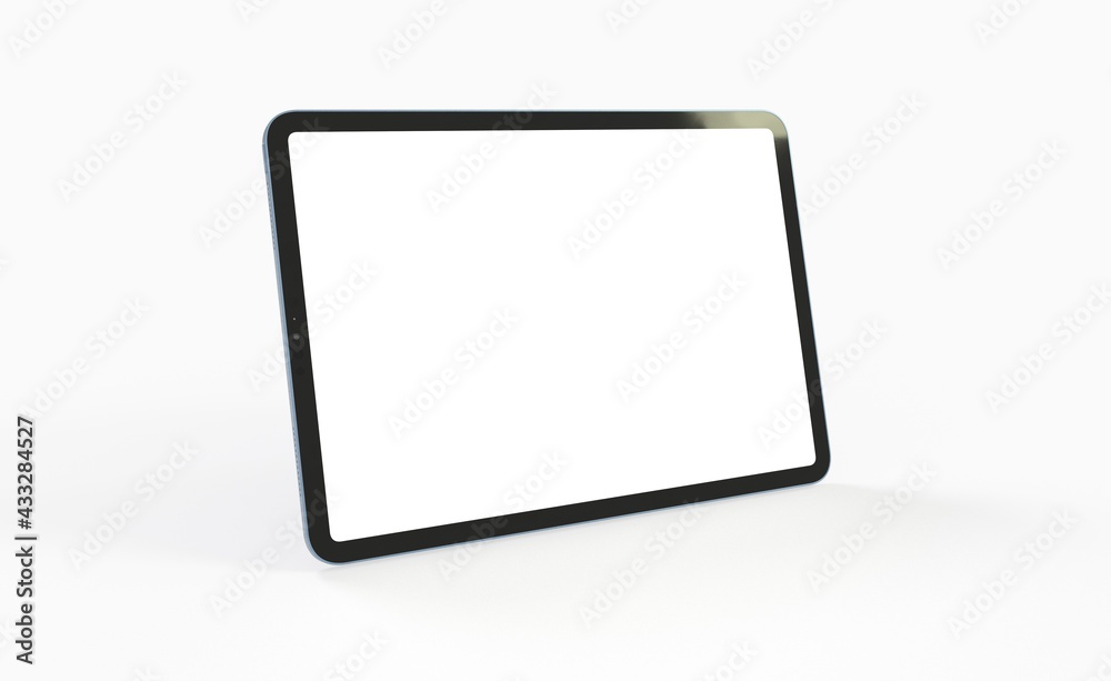 Tablet pc computer with blank screen 3d Tablet pc computer with blank screen 3d