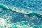 Turquoise wave in the Indian ocean