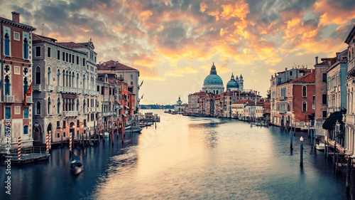 The city of Venice in the morning, Italy © Stockbym