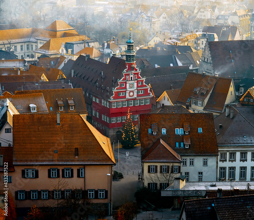 weihnachtsidylle in Esslingen am Neckar, Baden-württemberg, Deutschland