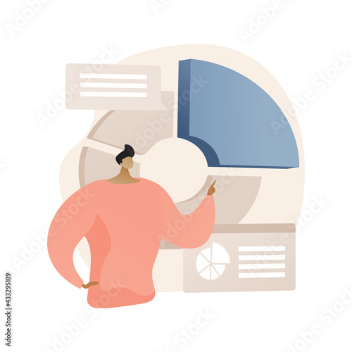 Product strategy abstract concept vector illustration.