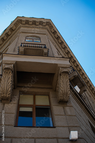 Bottom view. We very rarely lift our heads up. But sometimes it needs to be done. This photo will be the perfect background for your desktop. It can also be used in articles about buildings and cities