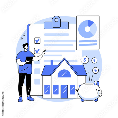 Estate planning abstract concept vector illustration.