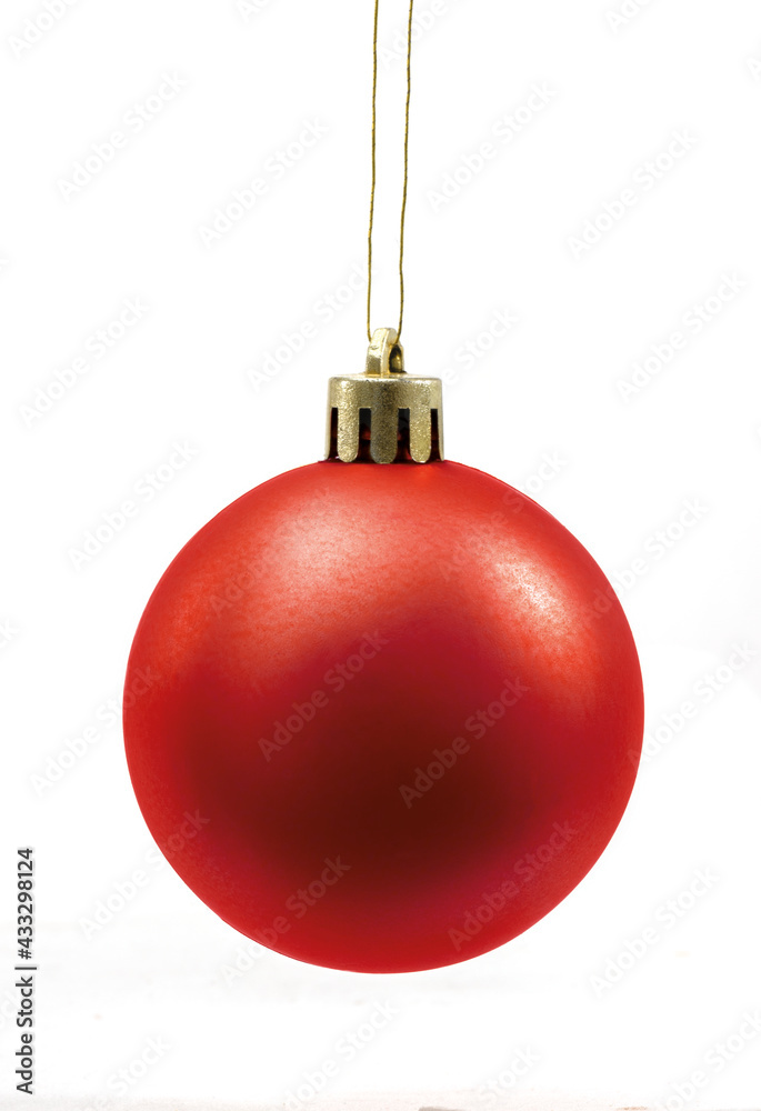 Christmas decorative Christmas ball. Isolated Christmas decorative Christmas ball. Isolated