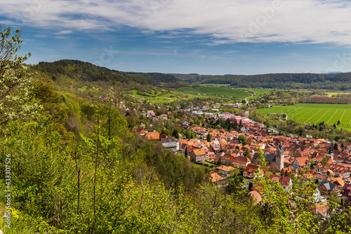 Blick auf Treffurt und Werratal